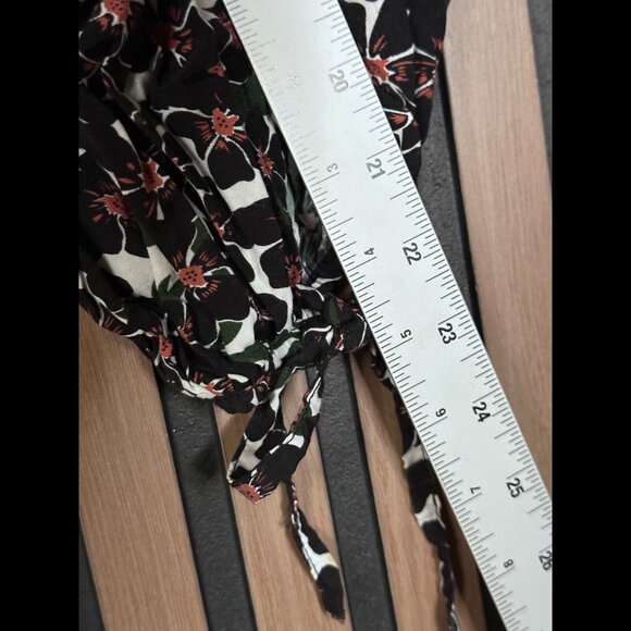 Rue Stiic Shirt Dress 4 / 6 Womens Maxi Floral Long Sleeve Geometric - Picture 6 of 9